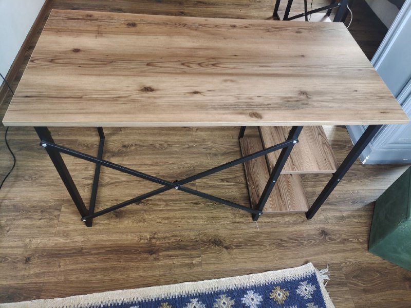 Рабочий стол с полками 3