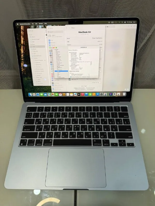 MacBook Air M4 — 24 გბ / 512 გბ