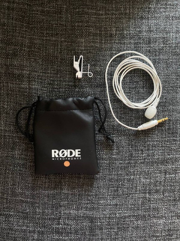 Петличный микрофон Rode Lavalier Go с чехлом и прищепкой