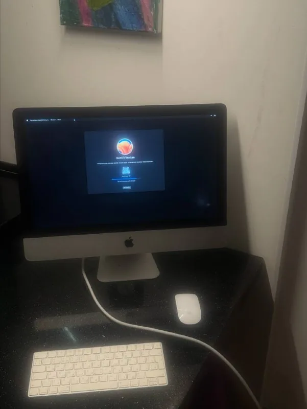 iMac 2017, клавиатура, мышь 1