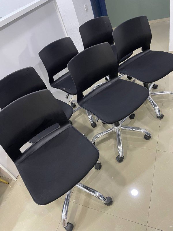 Офисные стулья компьютерные 6 шт. 2