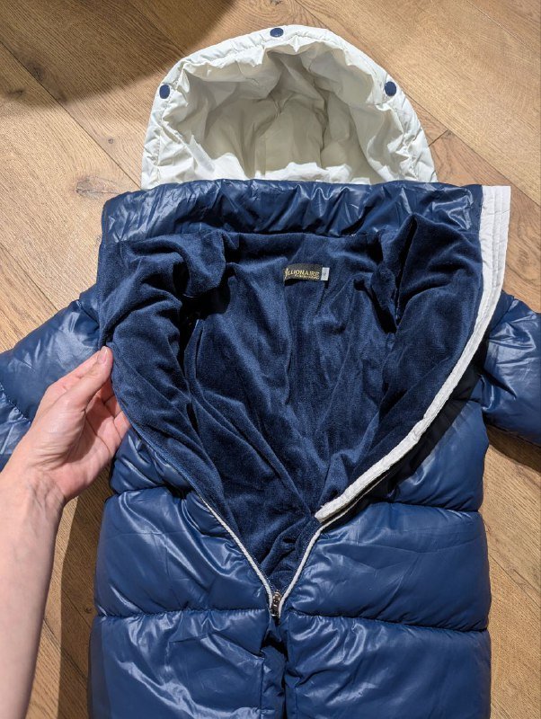 Детский зимний комбинезон с варежками и пинетками 3