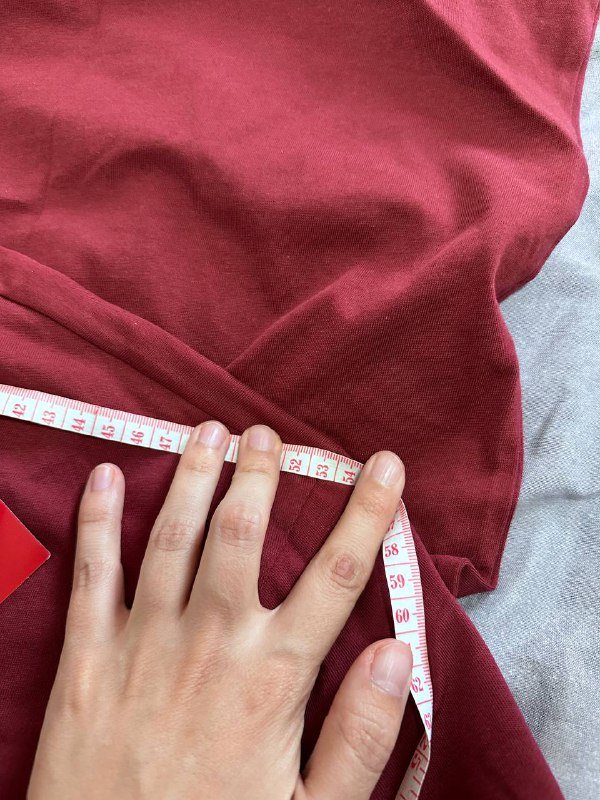 Бордовая футболка Reebok 2XL 5