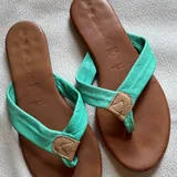 Винтажные женские мюли, сабо из натуральной кожи 4