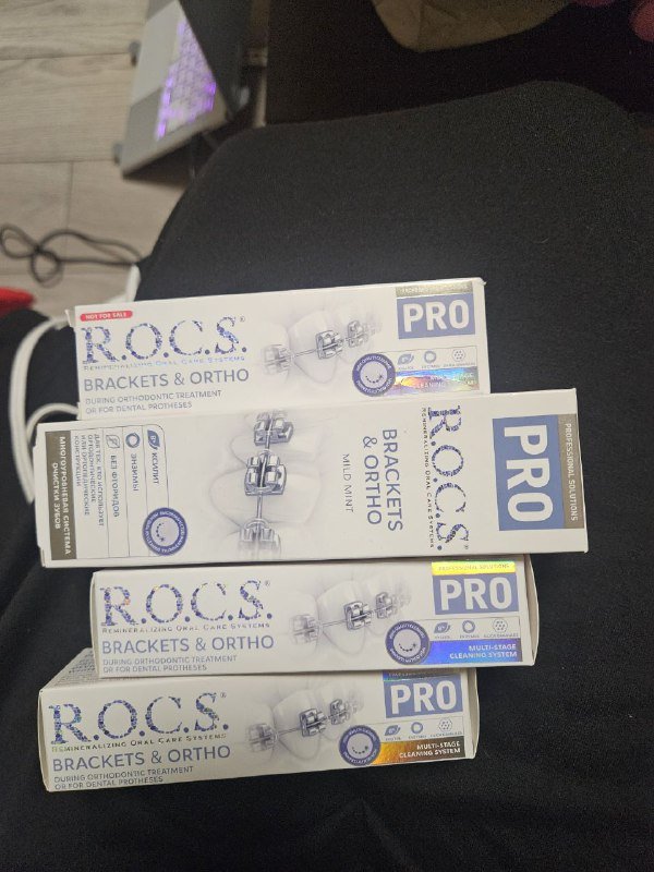 Зубная паста R.O.C.S. Brackets & Ortho PRO