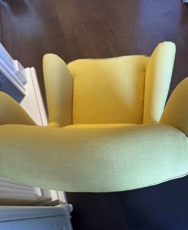 2 кресла желтые новые 5