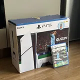 PlayStation 5 Slim, DualSense, FIFA FC24 5