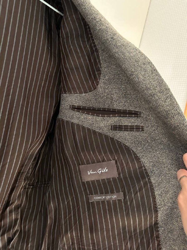 Мужской пиджак хлопок размер M-L 3