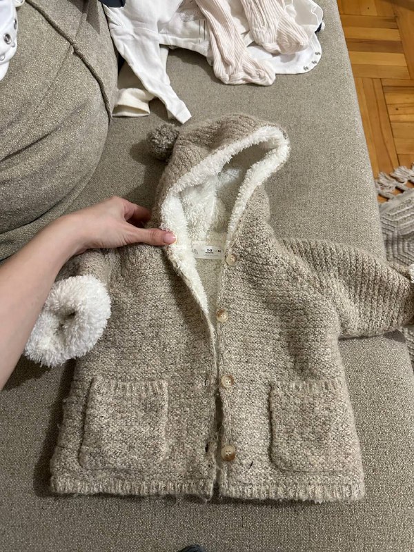 Зимний комбинезон H&M, Куртка ZARA для детей 3-6 месяцев 4