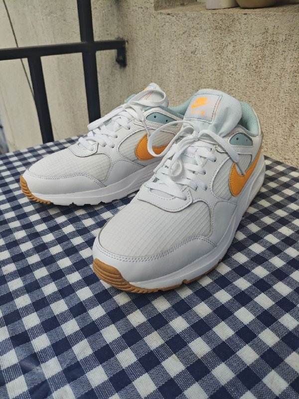 Кроссовки Nike Air Max SC White Laser Orange мужские 2