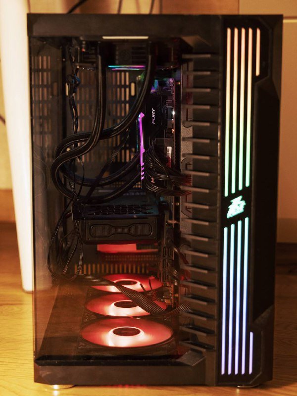 Компьютер с водяным охлаждением Intel i5-9600K, RTX 3060, 16ГБ RAM 2