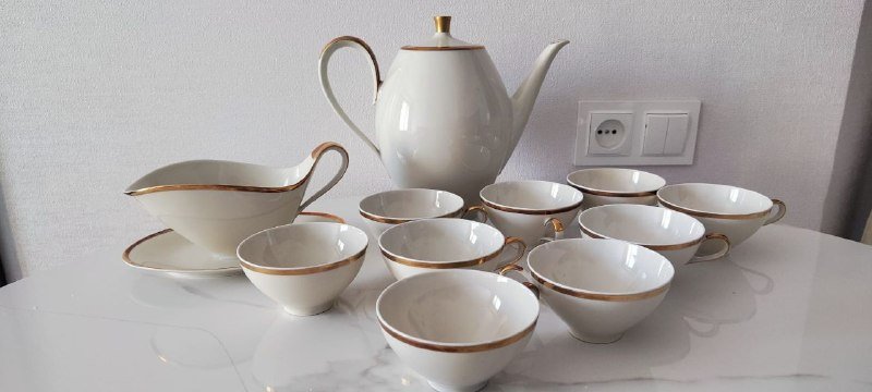 винтажный баварский чайный набор