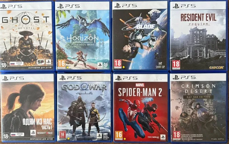 Игры на дисках для PlayStation 5