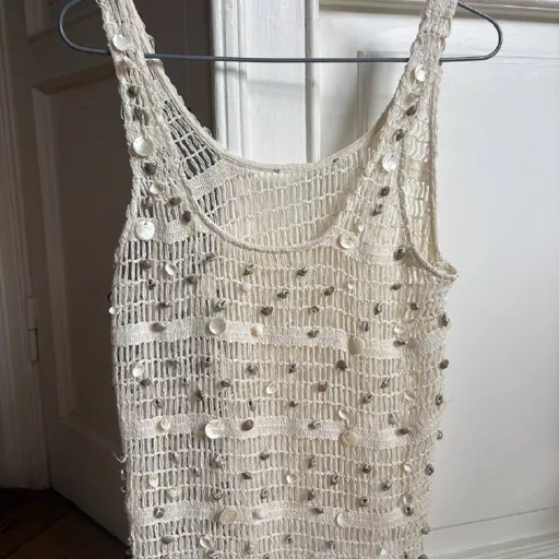 Майка Zara с ракушками