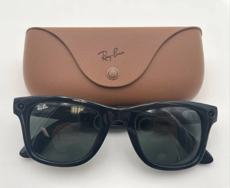 Очки Rayban Meta Wayfarer с камерами, Glossy black 1