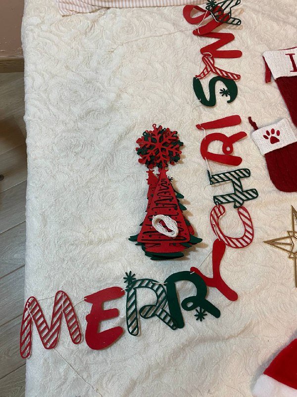 Новогодние рождественские украшения игрушки 9