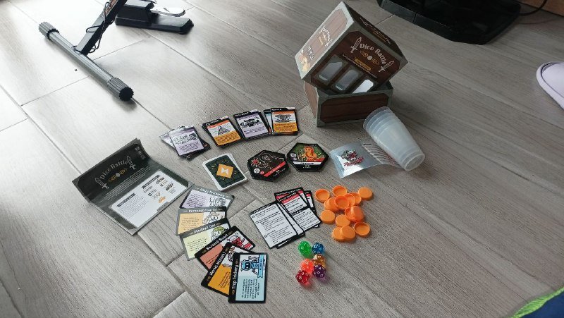 Настольная игра Dice Battle новая полный комплект 3