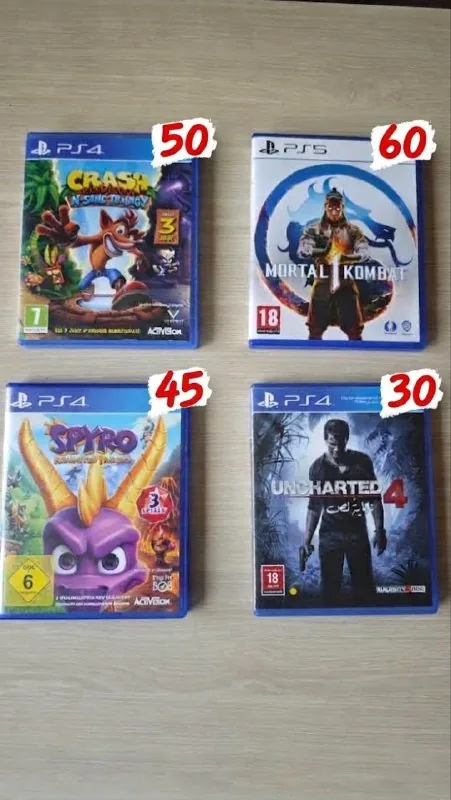 Игры для PS4 и Mortal Kombat 1 для PS5 1