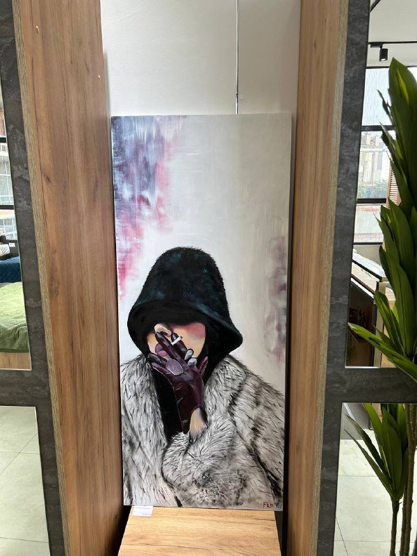 Картина Её величество ник*тин Масло 1350x530 мм