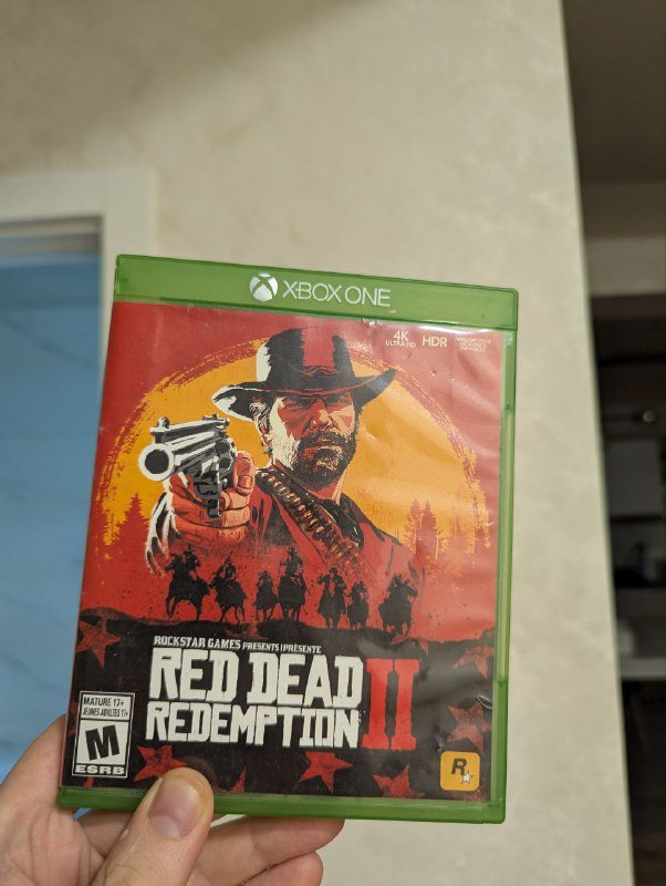 Red Dead Redemption II, Grand Theft Auto V диски для Xbox One 2