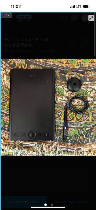 Wacom Intuos Pro M Graphic Tablet