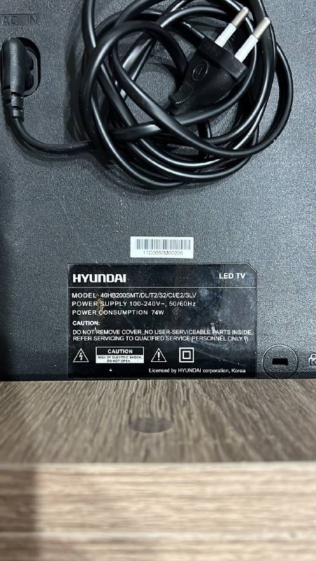 Smart телевизор Hyundai 40 дюймов 4