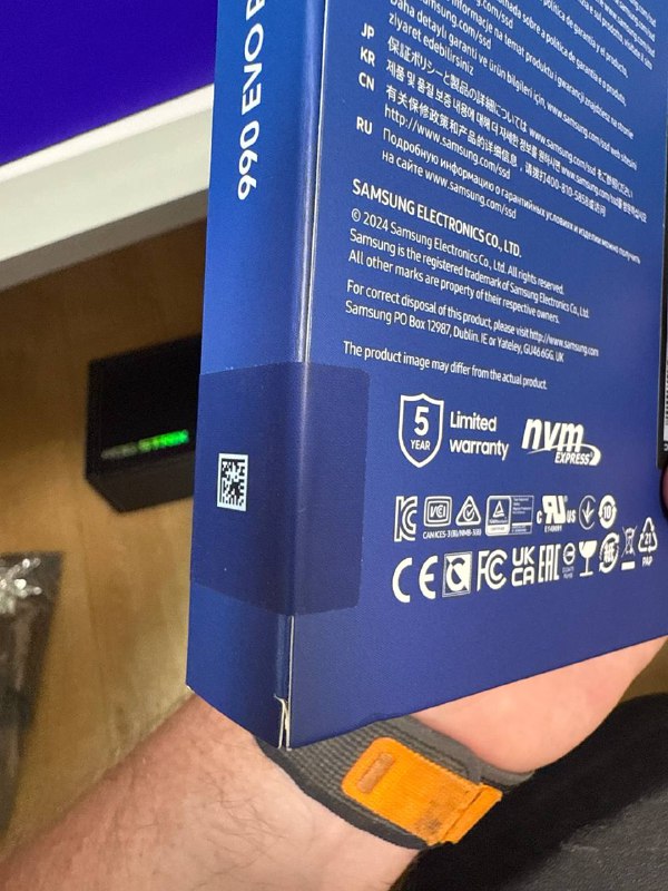 Samsung SSD 990 evo plus 4tb 3