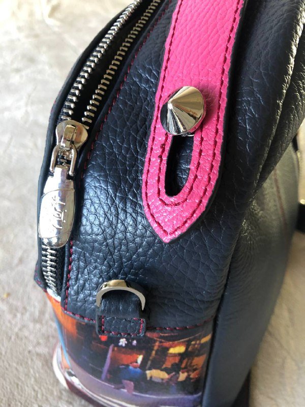 Сумочка-рюкзачок из натуральной кожи Guranny 6