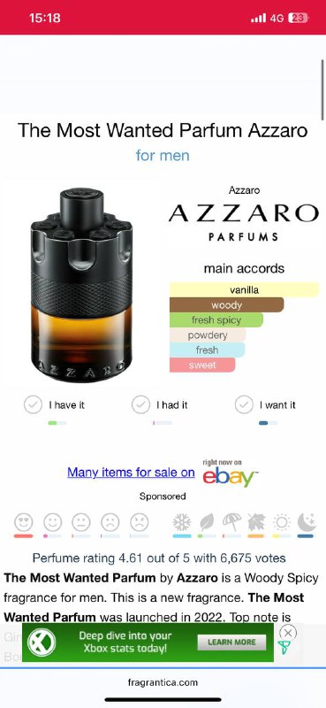 Azzaro The Most Wanted Parfum – 50 мл 2