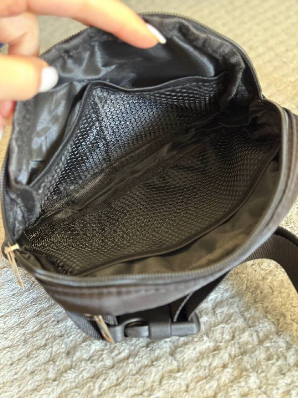 Поясная сумка черная, спортивный топ XS/S три цвета 7