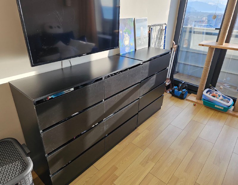 2 комода 120x40x100см, 70x40x100см