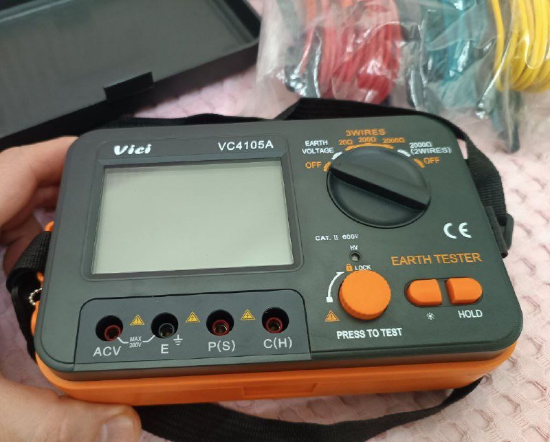 Измеритель сопротивления заземления Vici VC4105A