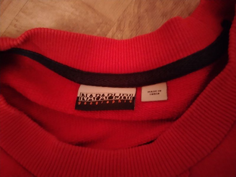 Napapijri red men's sweatshirt L 2