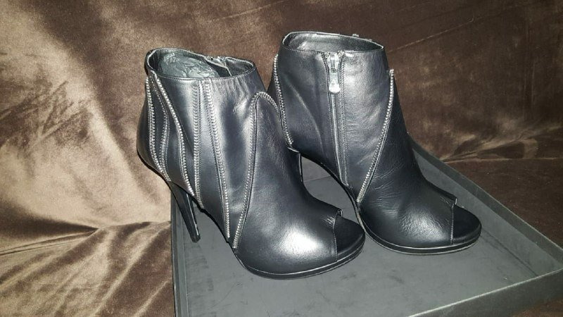 Кожаные сапожки ALBANO, 38 размер