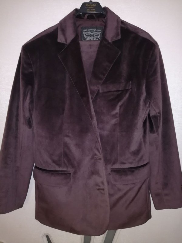 Женский бархатный костюм пиджак и брюки LEVIS 6