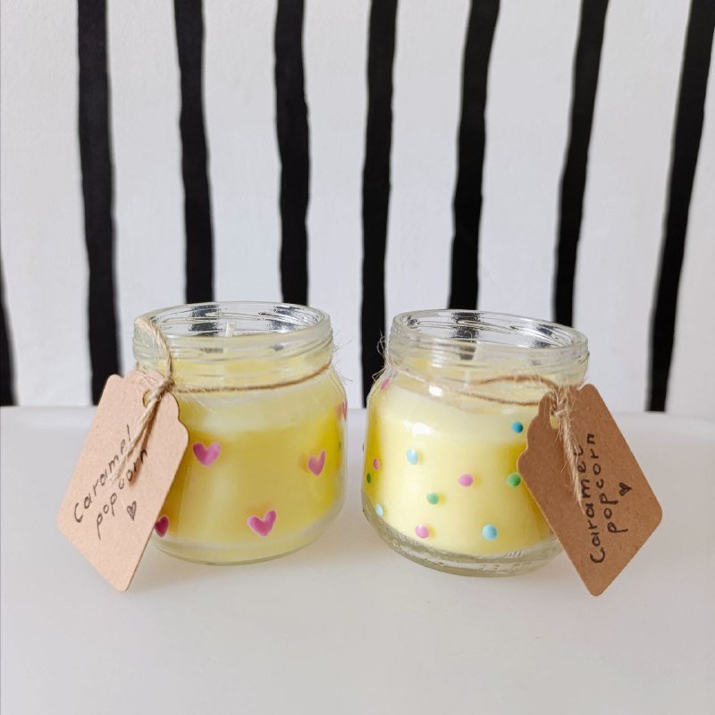 Свечи из натурального соевого воска 2 шт 3