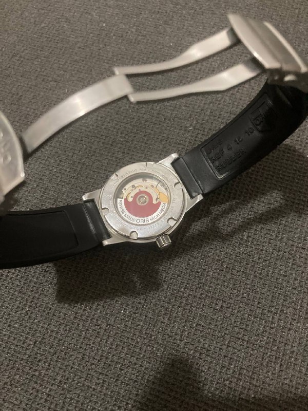 Швейцарские часы ORIS 7501 Swiss Made All SS Sapphire 25j Automatic 2