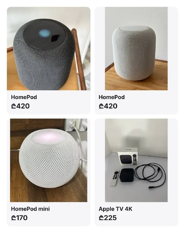 HomePod, HomePod mini, Apple TV 4K