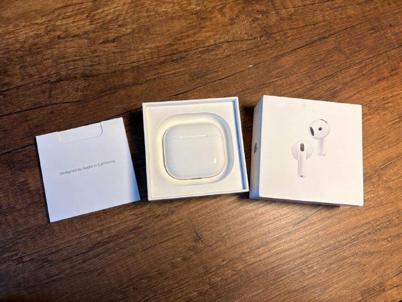 Airpods 4 with active noise cancellation
