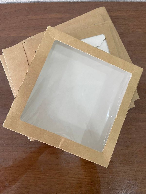 Коробки с окном разных размеров 2