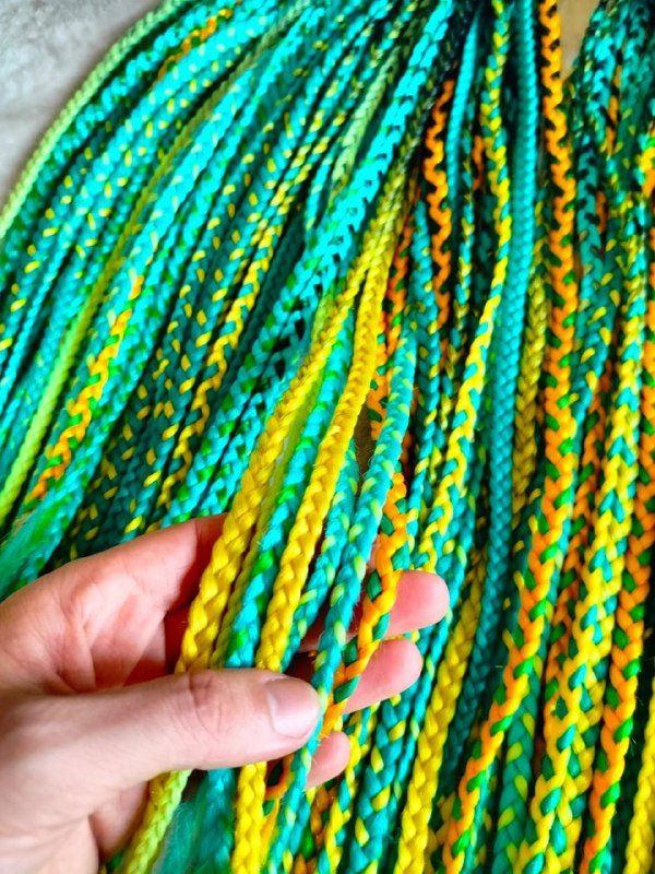 Комплект афрокос из канекалона 60 кос 8