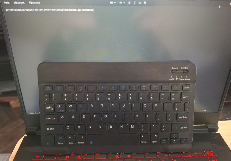 Компактная клавиатура Bluetooth Type C 2