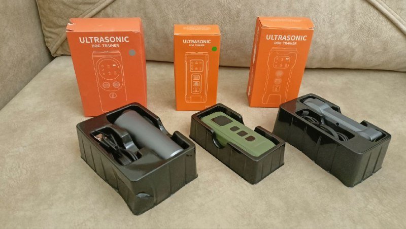 Ультразвуковые отпугиватели собак три модели 3