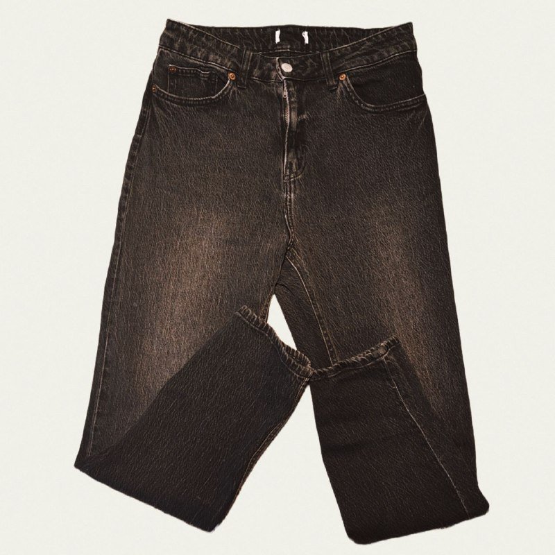 Черные джинсы 38 размер, фиолетовый джинсы PERRY 42 размер