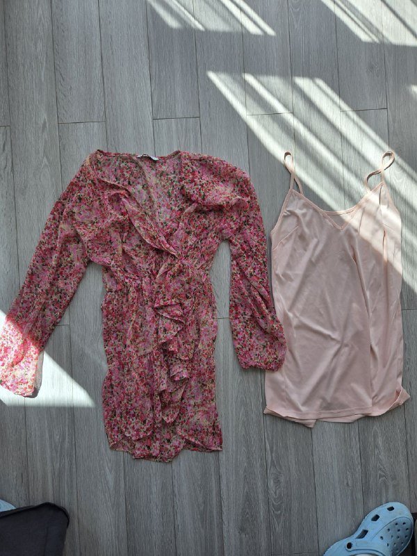 Платье шифоновое размер s-m с внутренним слоем 3