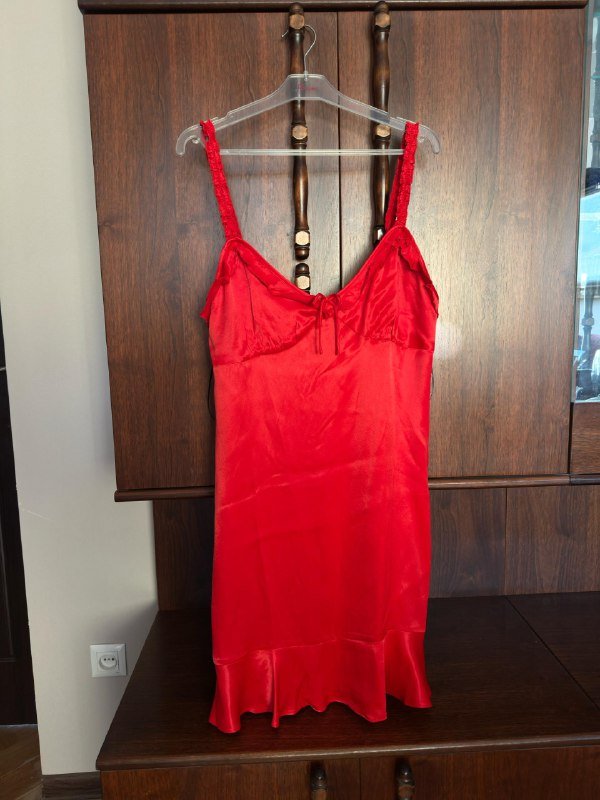 Красно-оранжевое платье Lime размер L новое с этикеткой 3