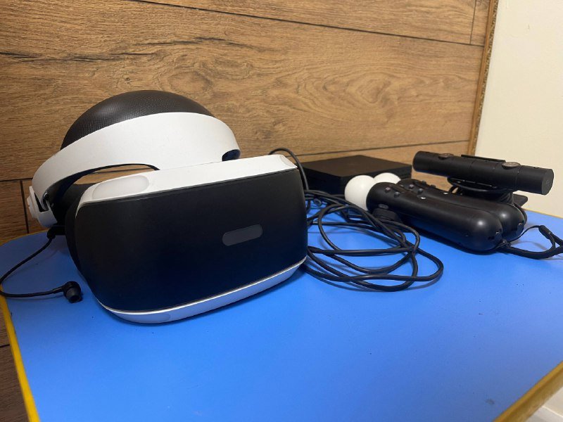 шлем PSVR со всей комплектацией 2