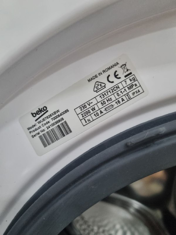 Стиральная машина Beko WUE 7626 XBW 3