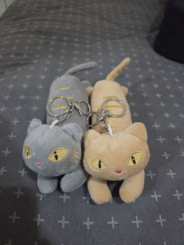 Мягкая игрушка кот брелок