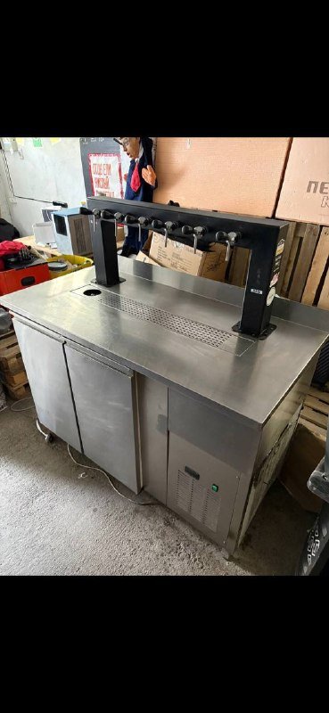 Кегератор на 6 кранов, миниприм на 2 крана, охладитель, барное оборудование